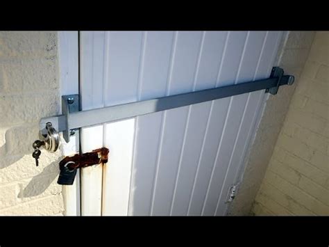 The only connected smart lock system that gives you complete access and control of your doors in your business, home or rental property. Which is the best type of shed security bar? - YouTube