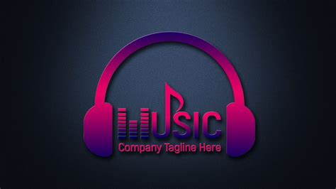 Professional Music Logo Design Free psd Template ...