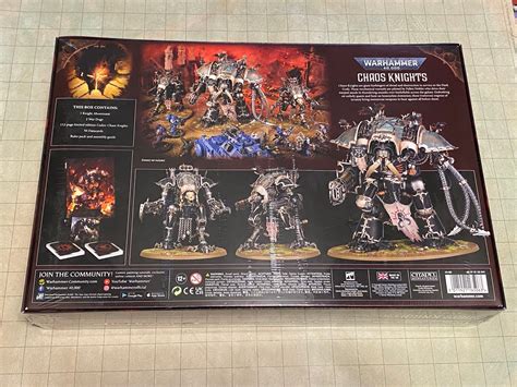 Warhammer 40k Chaos Knights Army Set In Review A Real Big Kit