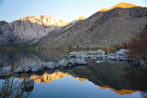 Sunrise At Convict Lake In The Eastern Sierra Its Not About The Miles
