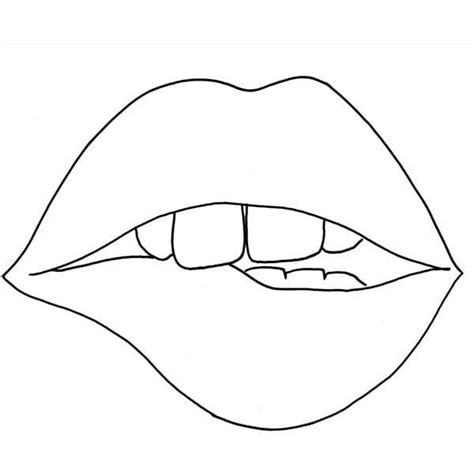 Free Printable Coloring Pages Lips