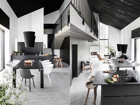 Shop our selection of modern contemporary dining tables online or in a scandinavian designs store near you. 3 Types of Black and White Dining Room Designs for ...