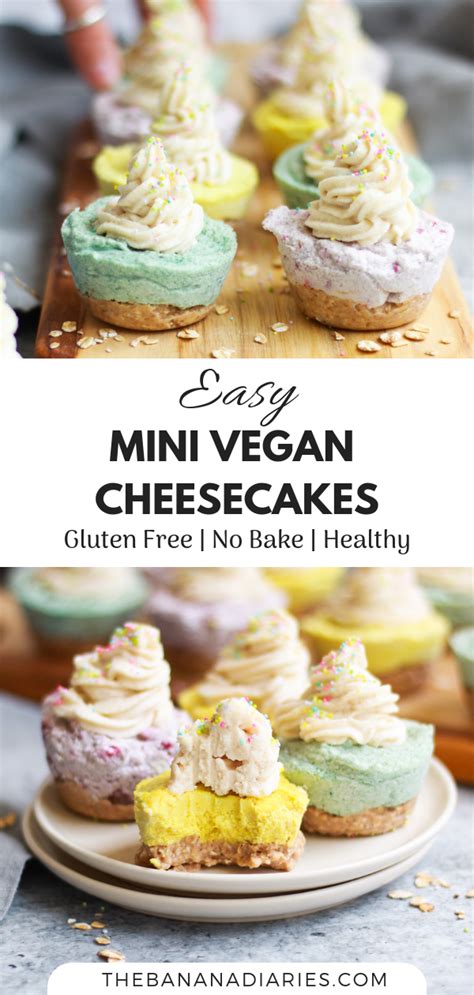raw vegan mini cheesecakes these no bake mini vegan cheesecakes come together so easily and