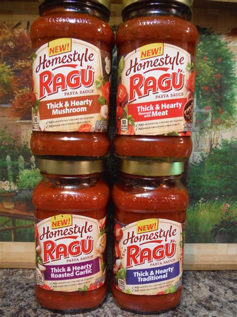 Delicious Ragu Homestyle Sauce Delicious Thick Hearty