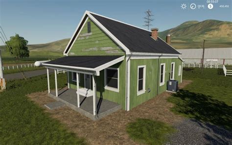 Fs19 Placeable 2 Bedroom House With Sleep Trigger V1 0 • Farming Simulator 19 17 22 Mods
