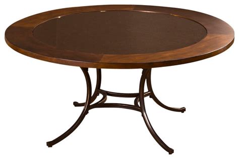 Round wood coffee tables with a glass top are the perfect way to complete the picture. Hillsdale Montclair Round Coffee Table in Wood Border with ...