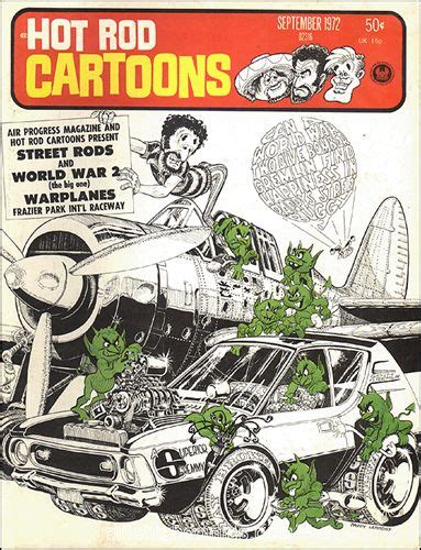 Hot Rod Cartoons 48 A Sep 1972 Comic Book By Petersen