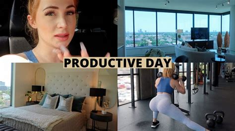 Vlog Spend A Productive Day With Me Touring More Apartments Massages Workout Youtube
