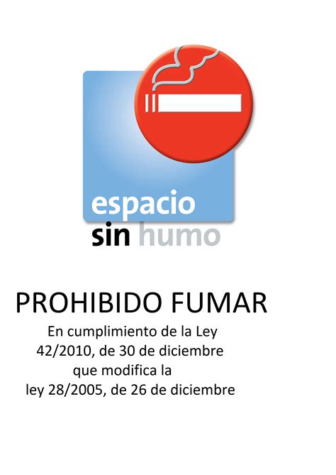 Cartel Prohibido Fumar Drogas Extremadura