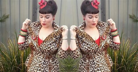 Vintage Musings Of A Modern Pinup Leopard Print With Trashy Diva