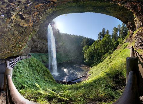 Expose Nature Silver Falls State Park Oregon Oc X