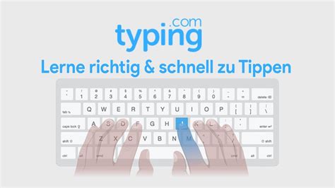 So Einfach Kannst Du 10 Finger Tippen Typing Tutorial YouTube