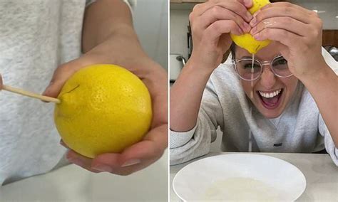 Leah Itsines Shares Simple Trick To Squeeze Lemon Juice In Just Seconds