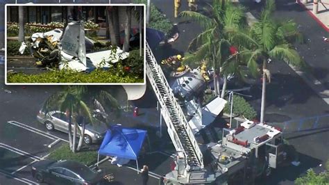 5 Dead After Plane Crashes Into California Parking Lot Inside Edition