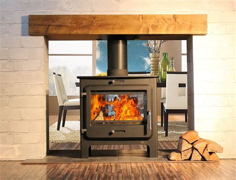 Ekol Clarity Double Sided Multi Fuel Stove Kw Low Cost Fireplaces