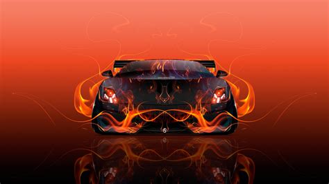 Fire Lambo Wallpapers Wallpaper Cave