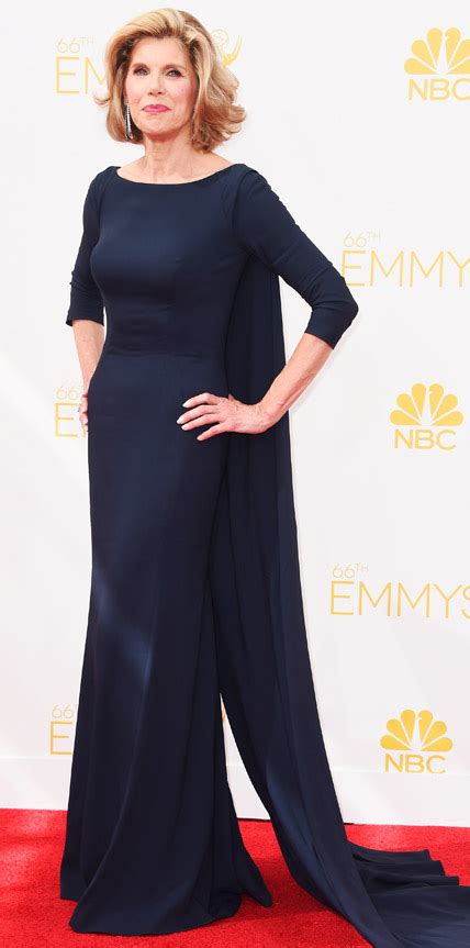 Christine Baranski Emmy Awards 2014 Red Carpet Photos