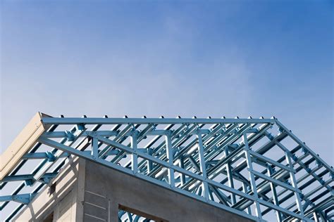 About Light Steel Roof Trusses Roof Trusses Steel Frame House Roof My
