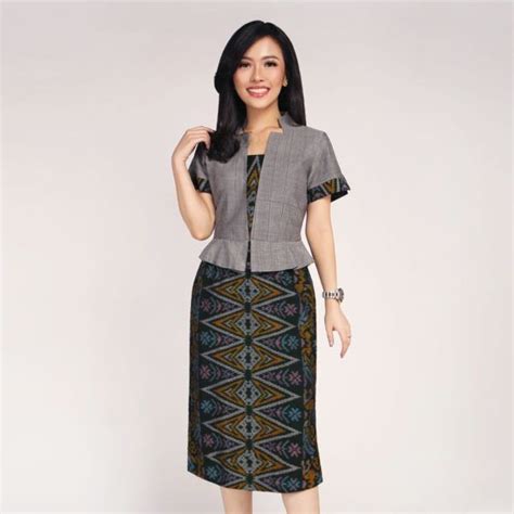 Batik Kultur Baju Kain Batik Tulis By Dea Valencia Ikat Dress Batik Dress Batik Fashion