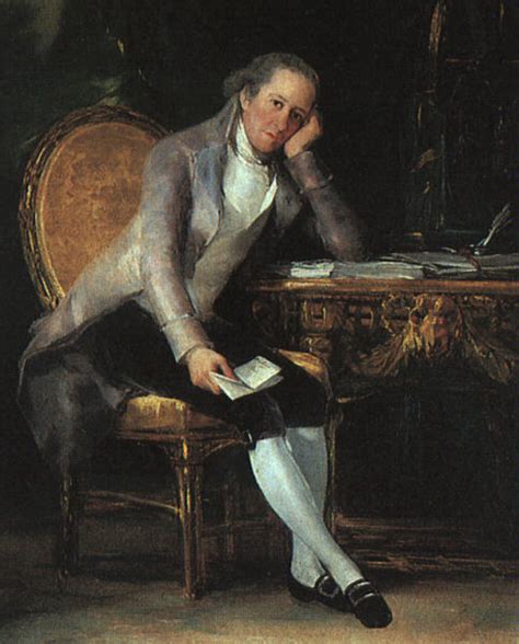 Gaspar Melchor De Jovellanos 1797 Painting Francisco De Goya Oil