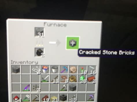 How To Make Cracked Stone Bricks In Minecraft