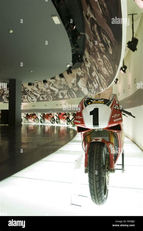 Ducati Museum And Factory In Bologna Italy Stock Photo Alamy