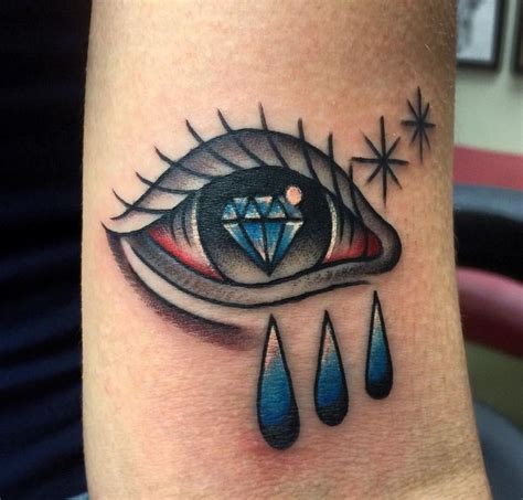 Deftones Literal Diamond Eyes American Traditional Style Tattoo Girls
