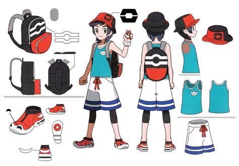 Elio Early Concept Art From Pokémon Ultra Sun And Ultra Moon Art Artwork Gaming Videogames