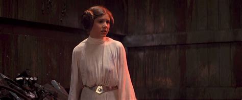 One Iconic Look Princess Leias White Gown In Star Wars Episode Iv