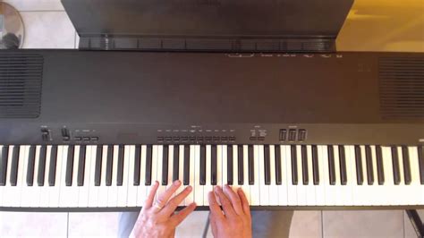 Gamme do majeur au piano main droite - YouTube