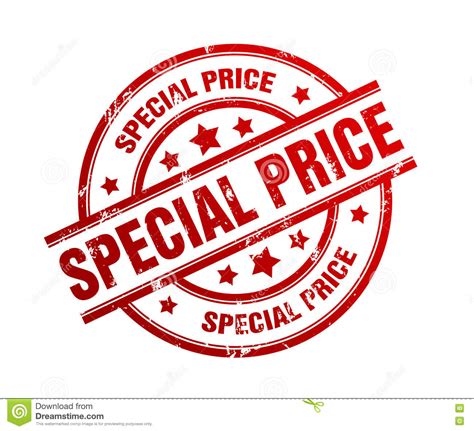 Special Price Rubber Stamp Illustration Stock Illustration ...