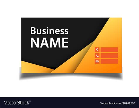 Explore and download free hd png images, and transparent images Business card orange and black background i Vector Image