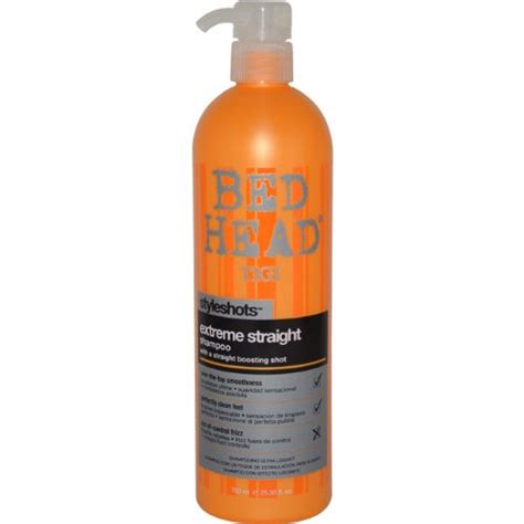 Amazon Com Tigi Bed Head Styleshots Extreme Straight Shampoo 25 36