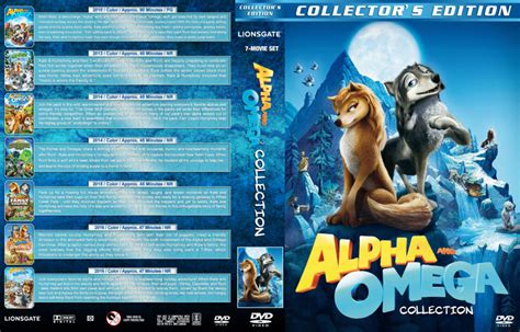 Alpha And Omega Collection Dvd Cover 2010 2016 R1 Custom