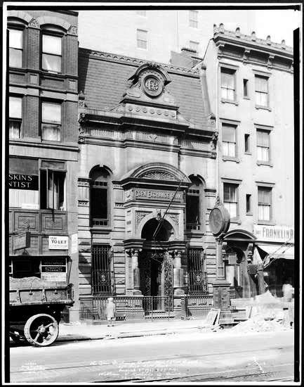 Daytonian In Manhattan The Lost 1888 Home Bank No 303 W 42nd Street