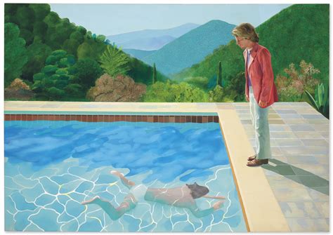 David Hockney Portrait Of An Artist Pool With Two Figures 1972