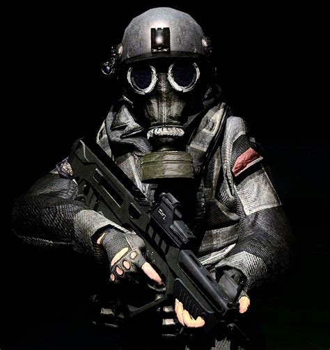 Cool Gas Mask Soldier