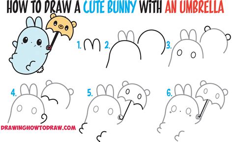 How To Draw A Cute Bunny Easy Step By Step Askworksheet