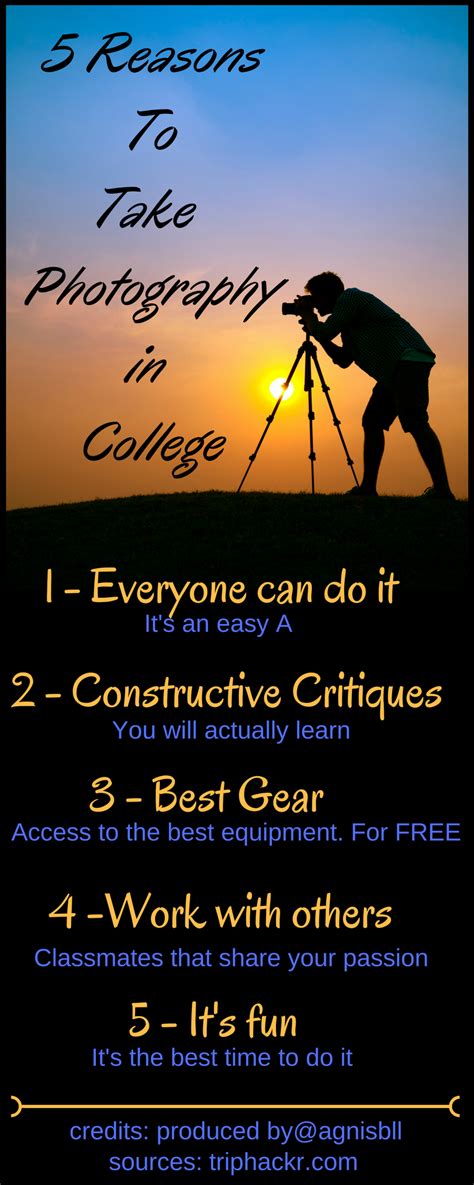 5 Reasons To Take Photography In College By Agnis Batista Medium