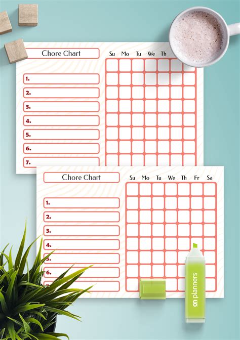 Editable Weekly Chore Planner Free Printable Templates Images And