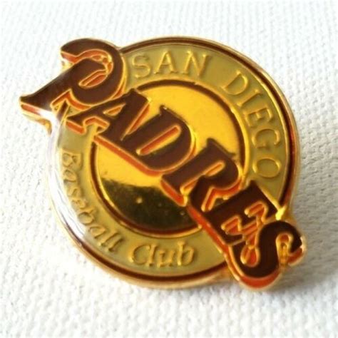 San Diego Padres Mlb Baseball Team Metal Pin Vintage Official Licensed