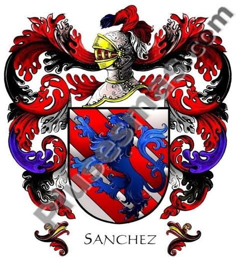 Escudo del apellido Sánchez Origen de los apellidos Escudo de la familia Escudo