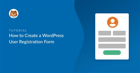 How To Create A Wordpress User Registration Form Easily