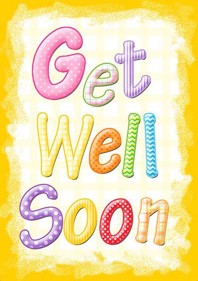 Free Printable Get Well Card
