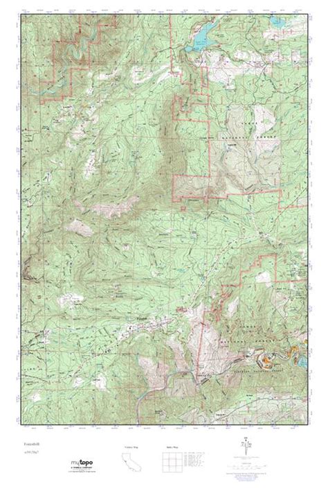 Mytopo Foresthill California Usgs Quad Topo Map