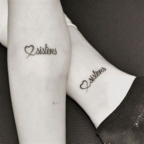 89 Heart Warming Sister Tattoos With Meanings Stayglam Matching
