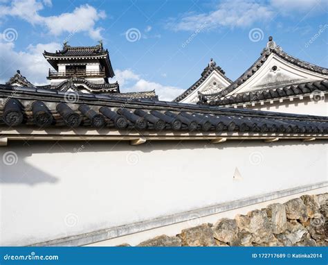 White Walls And Towers Of Kochi Castle One Of The 12 Original Edo