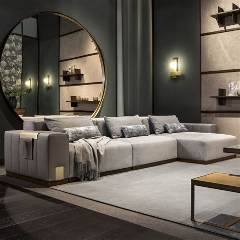 Luxurious Contemporary Modular Corner Sofa Juliettes Interiors