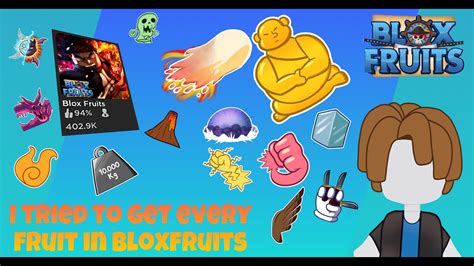 Blox Fruits 1 I Tried To Get Every Fruit In Bloxfruits Part 1 Youtube