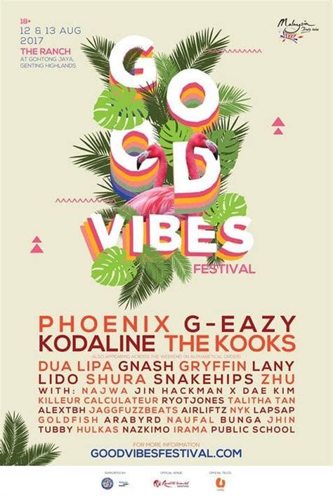 Good Vibes Fest Announces 1st Lineup With G Easy Phoenix Kodaline